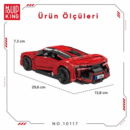 Mould King 10117 Yaratıcı Yapı Blok Seti Building Blocks - Thumbnail