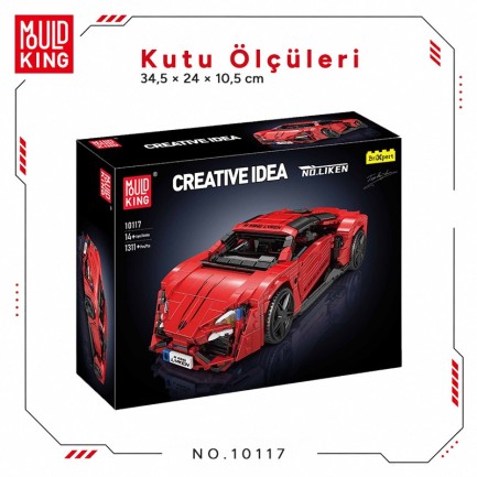 Mould King 10117 Yaratıcı Yapı Blok Seti Building Blocks - Thumbnail