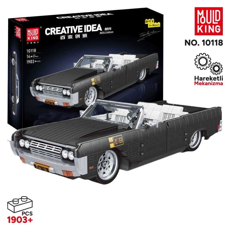 Mould King 10118 Yaratıcı Yapı Blok Seti Building Blocks