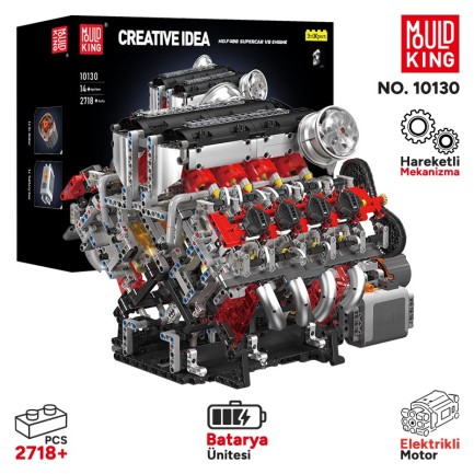 Mould King - Mould King 10130 Yaratıcı Yapı Blok Seti Building Blocks
