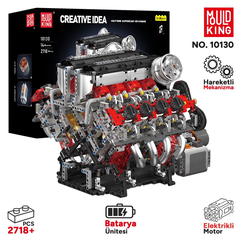 Mould King 10130 Yaratıcı Yapı Blok Seti Building Blocks