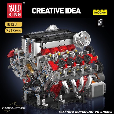 Mould King 10130 Yaratıcı Yapı Blok Seti Building Blocks - Thumbnail
