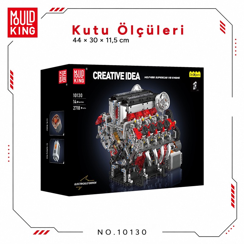 Mould King 10130 Yaratıcı Yapı Blok Seti Building Blocks