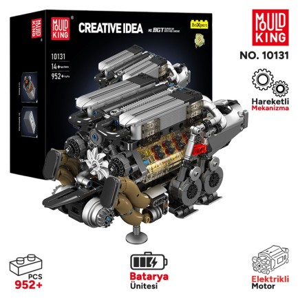 Mould King - Mould King 10131 Yaratıcı Yapı Blok Seti Building Blocks