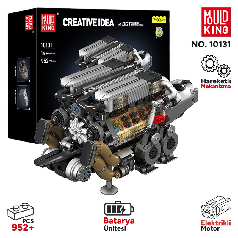 Mould King 10131 Yaratıcı Yapı Blok Seti Building Blocks