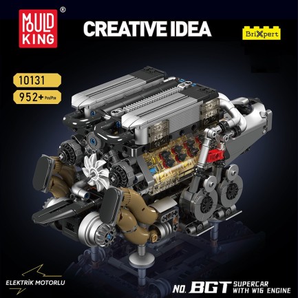Mould King 10131 Yaratıcı Yapı Blok Seti Building Blocks - Thumbnail