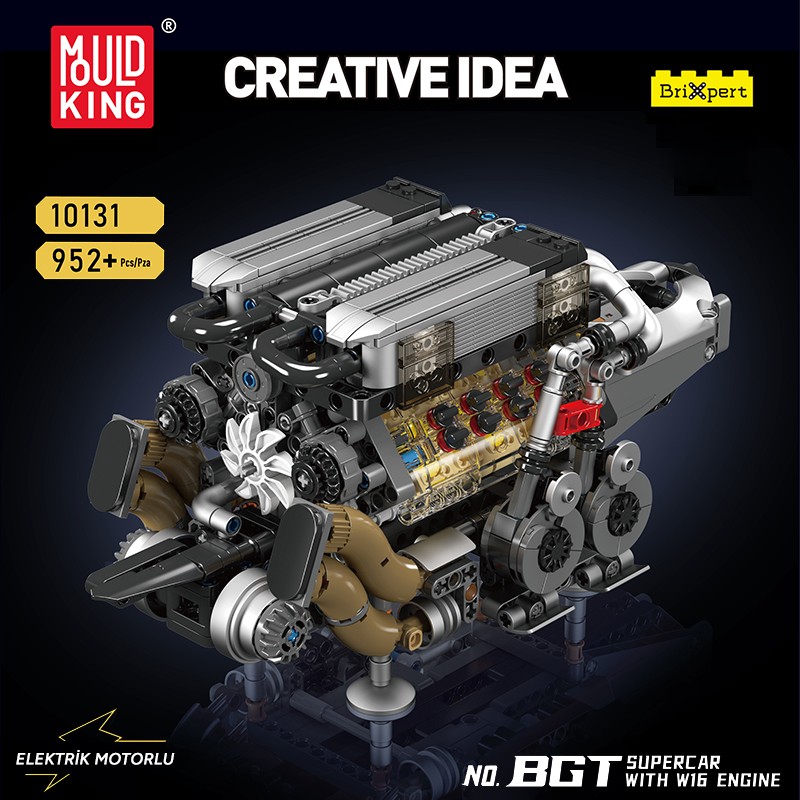 Mould King 10131 Yaratıcı Yapı Blok Seti Building Blocks