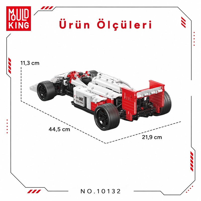 Mould King 10132 Yaratıcı Yapı Blok Seti Building Blocks