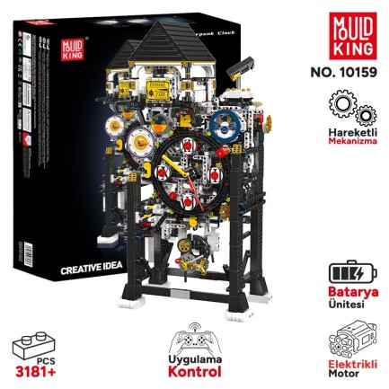 Mould King - Mould King 10159 Yaratıcı Yapı Blok Seti Building Blocks