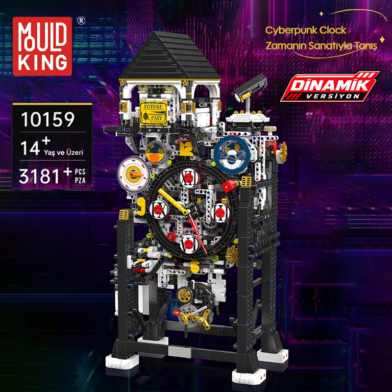 Mould King 10159 Yaratıcı Yapı Blok Seti Building Blocks