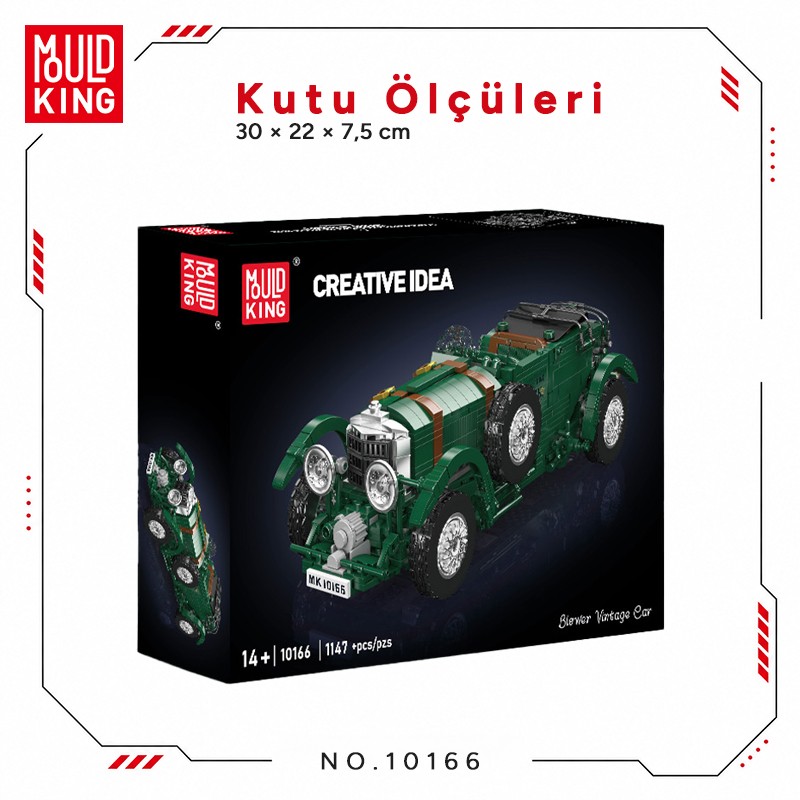 Mould King 10166 Yaratıcı Yapı Blok Seti Building Blocks
