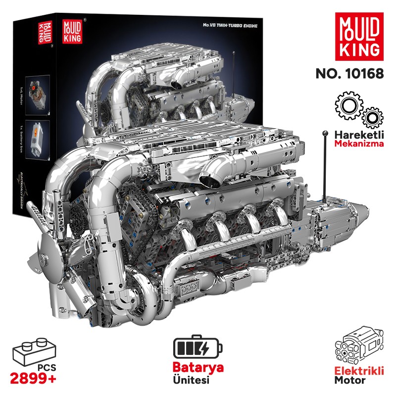 Mould King 10168 Yaratıcı Yapı Blok Seti Building Blocks