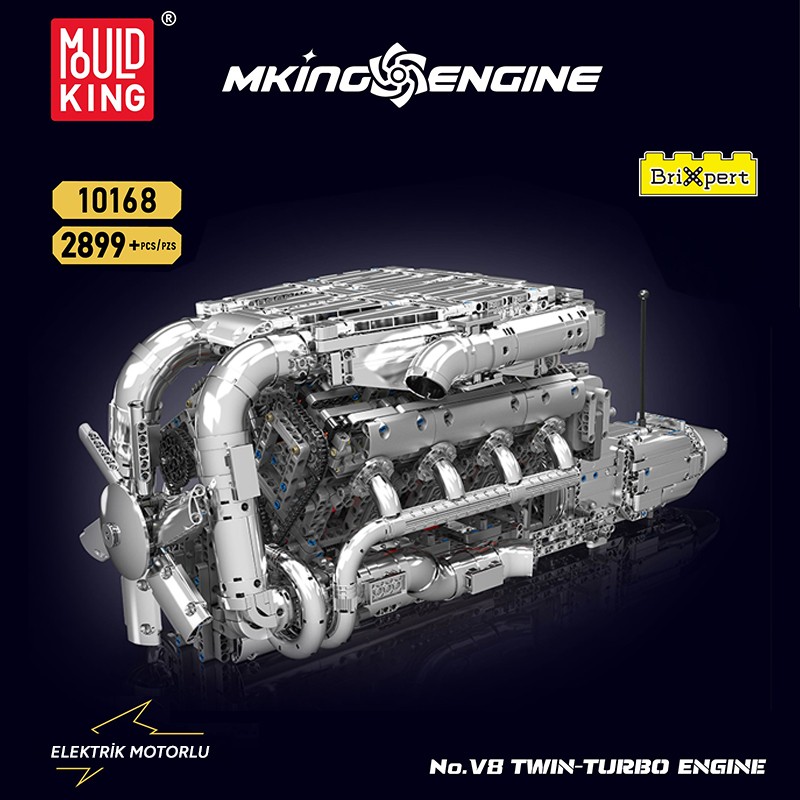 Mould King 10168 Yaratıcı Yapı Blok Seti Building Blocks