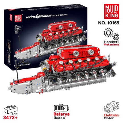 Mould King - Mould King 10169 Yaratıcı Yapı Blok Seti Building Blocks