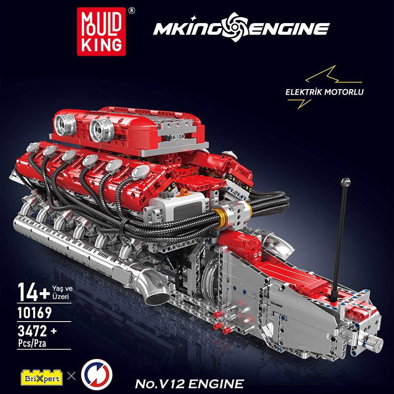 Mould King 10169 Yaratıcı Yapı Blok Seti Building Blocks
