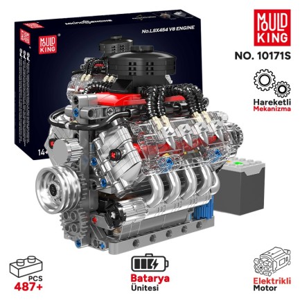 Mould King - Mould King 10171S Yaratıcı Yapı Blok Seti Building Blocks