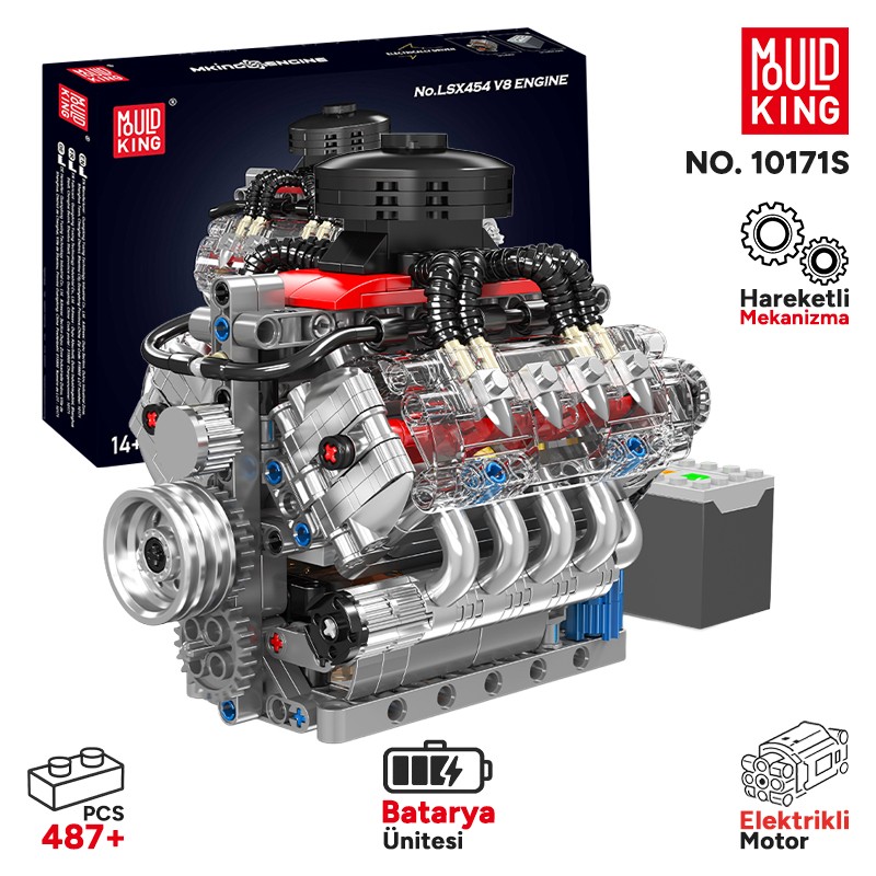 Mould King 10171S Yaratıcı Yapı Blok Seti Building Blocks