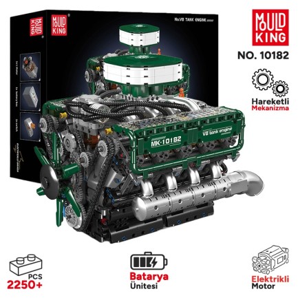 Mould King - Mould King 10182 Yaratıcı Yapı Blok Seti Building Blocks