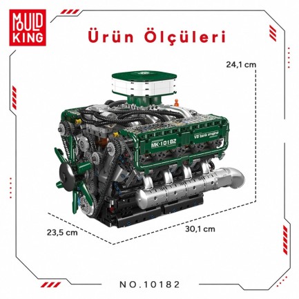 Mould King 10182 Yaratıcı Yapı Blok Seti Building Blocks - Thumbnail