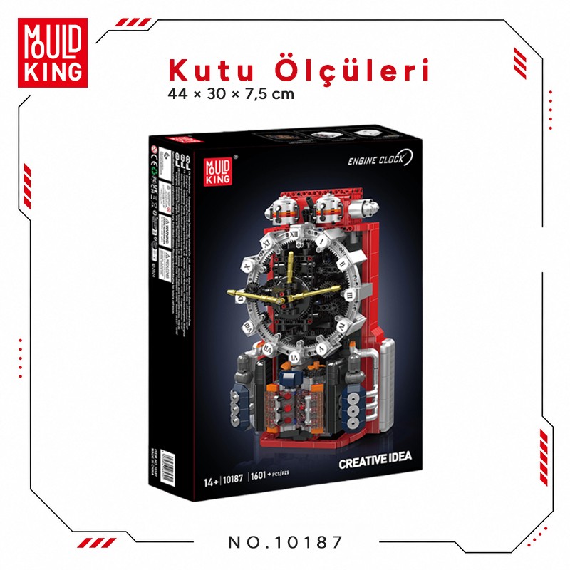 Mould King 10187 Yaratıcı Yapı Blok Seti Building Blocks