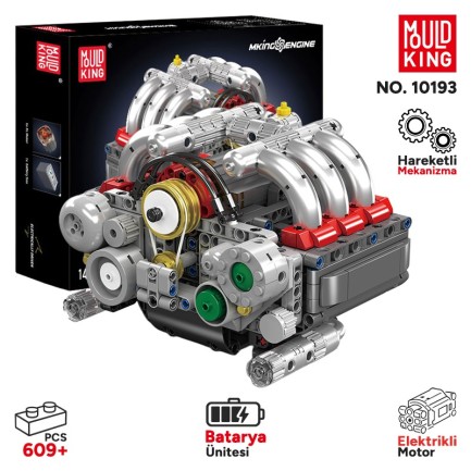 Mould King - Mould King 10193 Yaratıcı Yapı Blok Seti Building Blocks