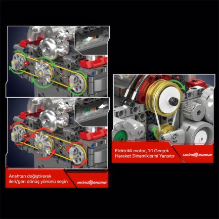 Mould King 10193 Yaratıcı Yapı Blok Seti Building Blocks - Thumbnail
