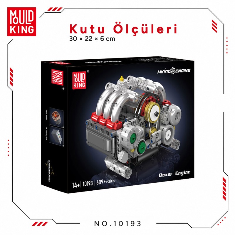 Mould King 10193 Yaratıcı Yapı Blok Seti Building Blocks
