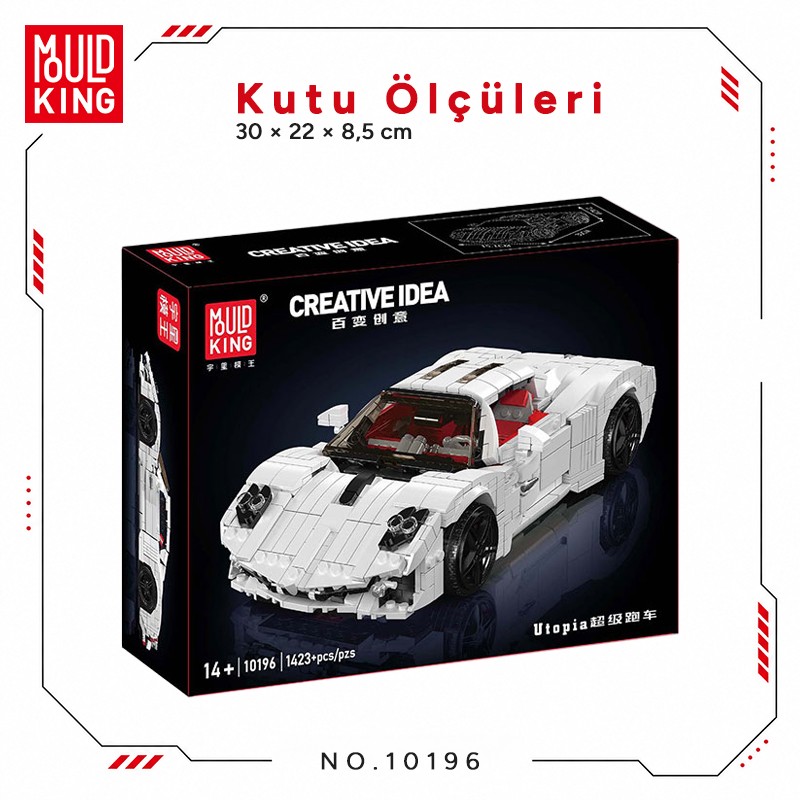 Mould King 10196 Yaratıcı Yapı Blok Seti Building Blocks