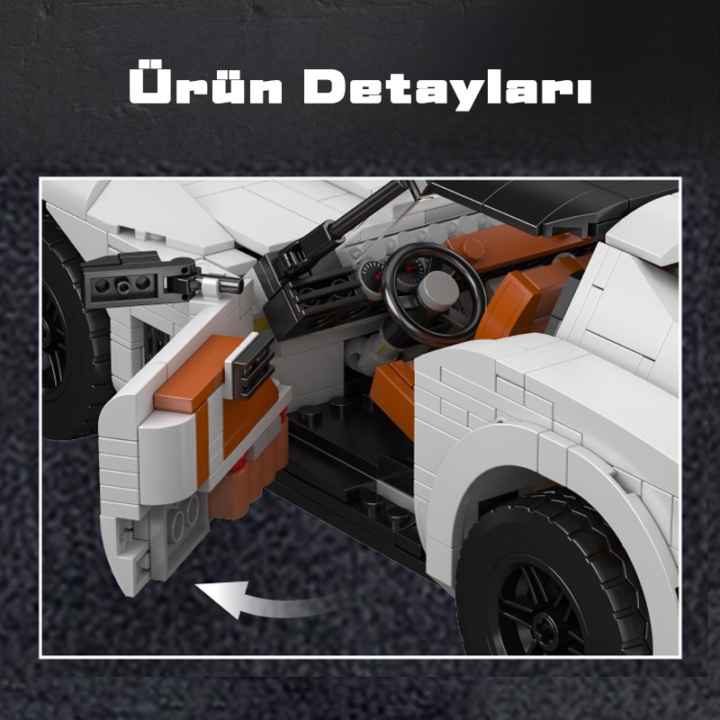 Mould King 10198 Yaratıcı Yapı Blok Seti Building Blocks
