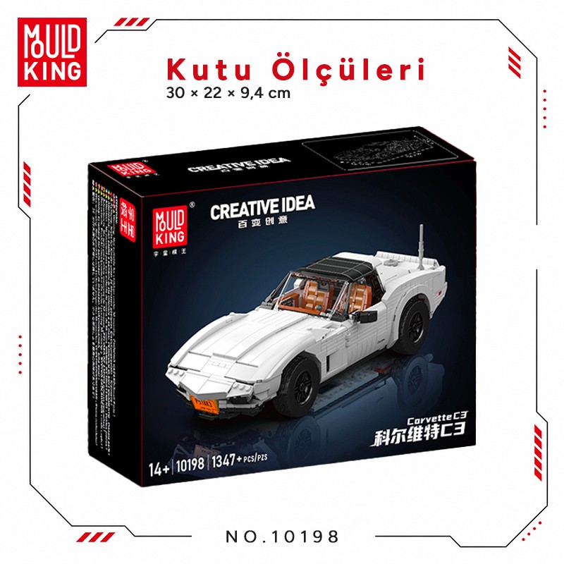 Mould King 10198 Yaratıcı Yapı Blok Seti Building Blocks