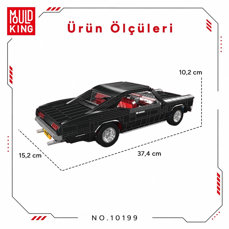 Mould King 10199 Yaratıcı Yapı Blok Seti Building Blocks