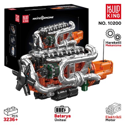 Mould King - Mould King 10200 Yaratıcı Yapı Blok Seti Building Blocks