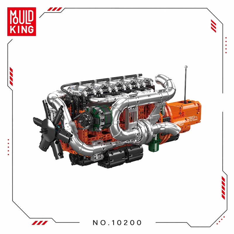 Mould King 10200 Yaratıcı Yapı Blok Seti Building Blocks