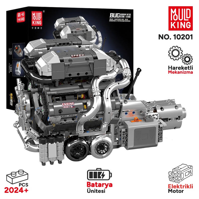 Mould King 10201 Yaratıcı Yapı Blok Seti Building Blocks
