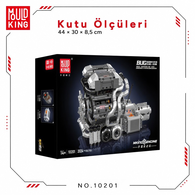 Mould King 10201 Yaratıcı Yapı Blok Seti Building Blocks