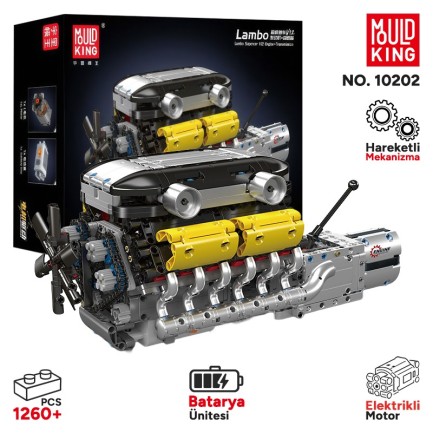 Mould King - Mould King 10202 Yaratıcı Yapı Blok Seti Building Blocks