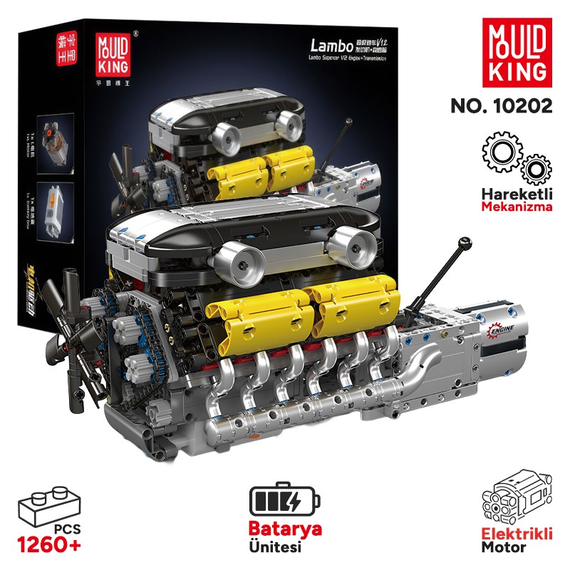 Mould King 10202 Yaratıcı Yapı Blok Seti Building Blocks
