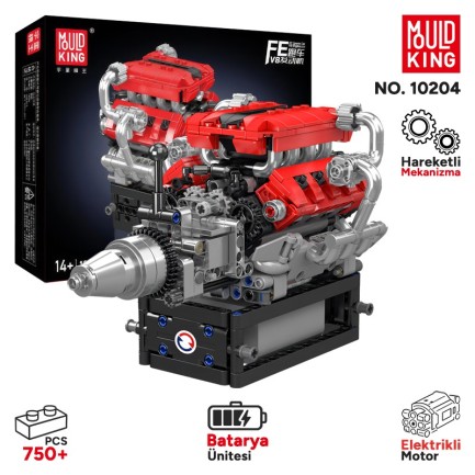 Mould King - Mould King 10204 Yaratıcı Yapı Blok Seti Building Blocks