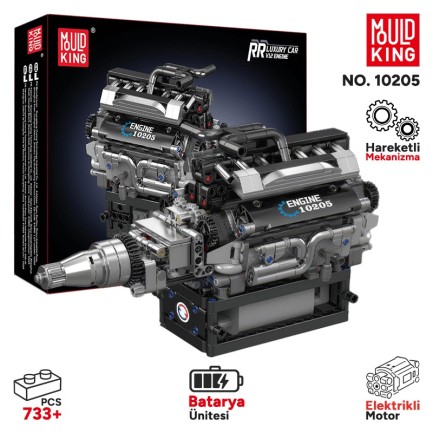 Mould King - Mould King 10205 Yaratıcı Yapı Blok Seti Building Blocks