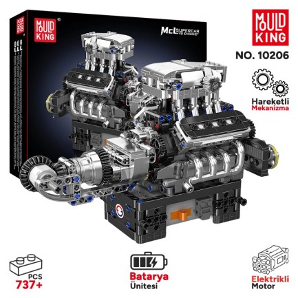 Mould King - Mould King 10206 Yaratıcı Yapı Blok Seti Building Blocks