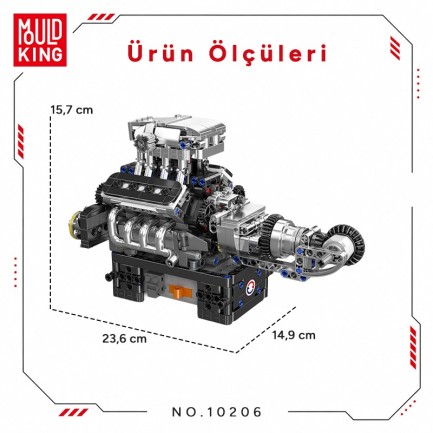 Mould King 10206 Yaratıcı Yapı Blok Seti Building Blocks - Thumbnail
