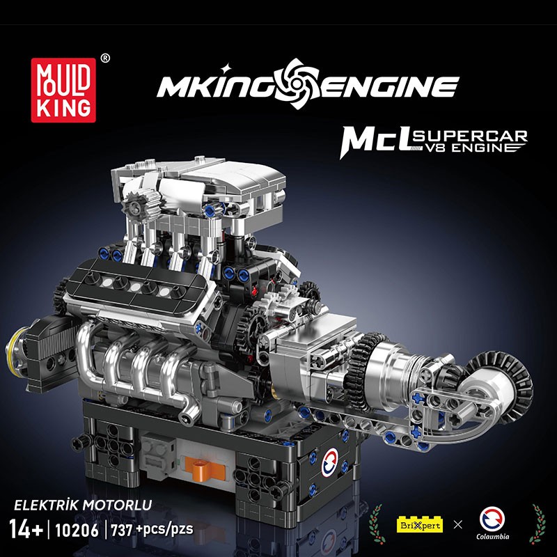 Mould King 10206 Yaratıcı Yapı Blok Seti Building Blocks