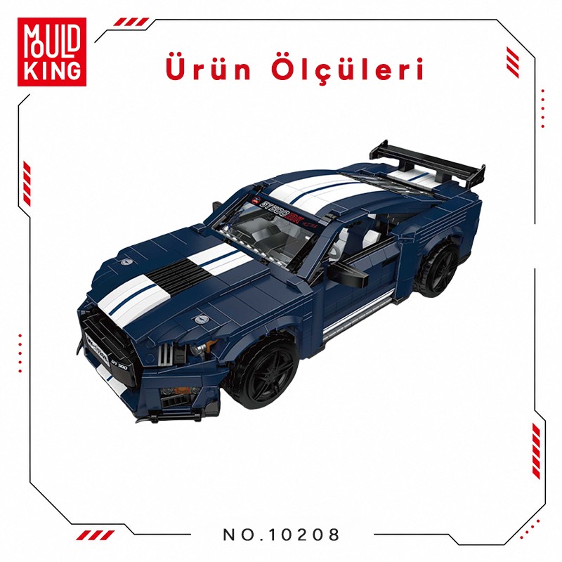 Mould King 10208 Yaratıcı Yapı Blok Seti Building Blocks