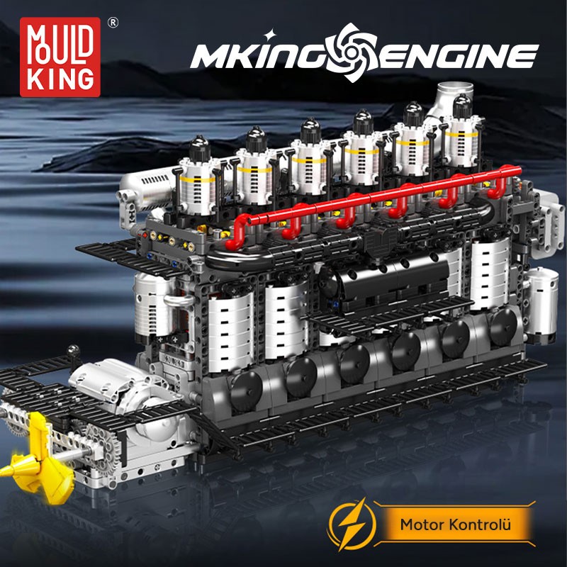 Mould King 10209 Yaratıcı Yapı Blok Seti Building Blocks