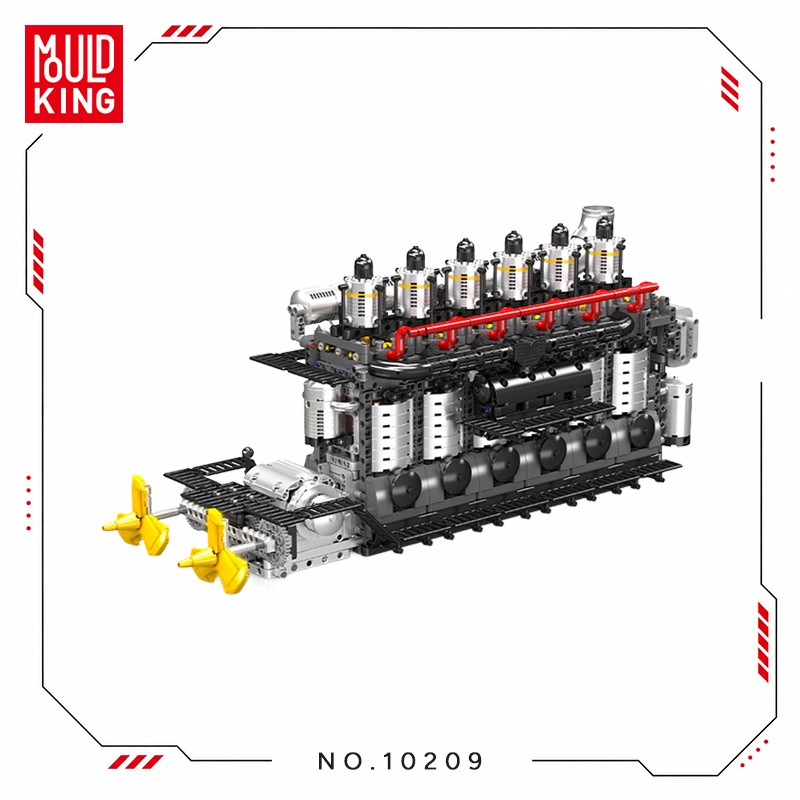 Mould King 10209 Yaratıcı Yapı Blok Seti Building Blocks