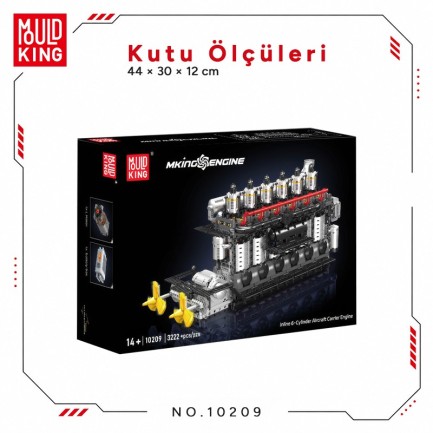 Mould King 10209 Yaratıcı Yapı Blok Seti Building Blocks - Thumbnail