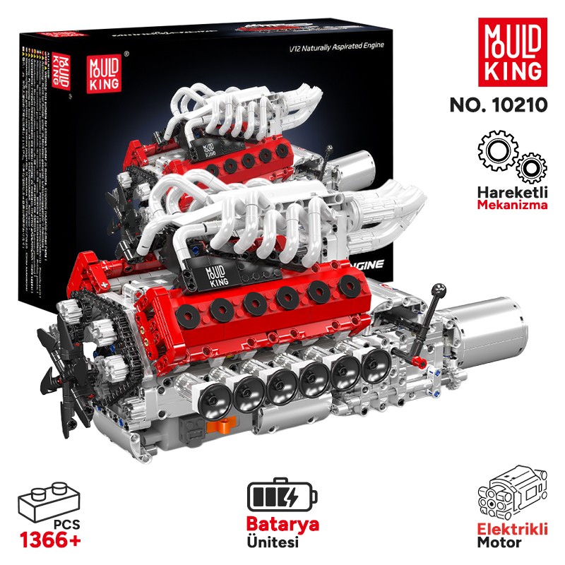 Mould King 10210 Yaratıcı Yapı Blok Seti Building Blocks