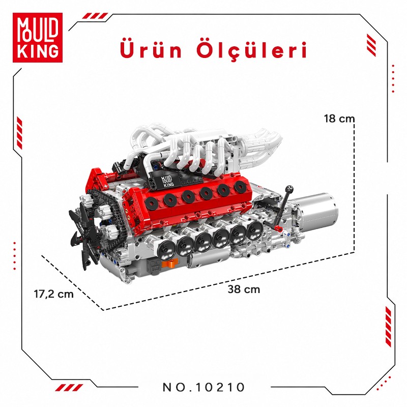 Mould King 10210 Yaratıcı Yapı Blok Seti Building Blocks