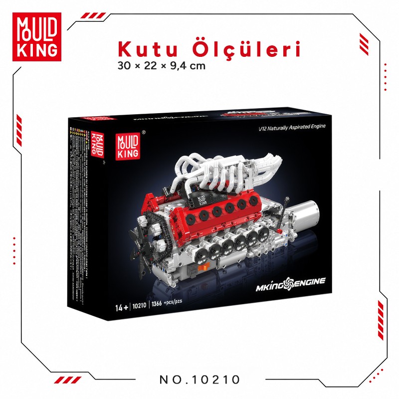 Mould King 10210 Yaratıcı Yapı Blok Seti Building Blocks
