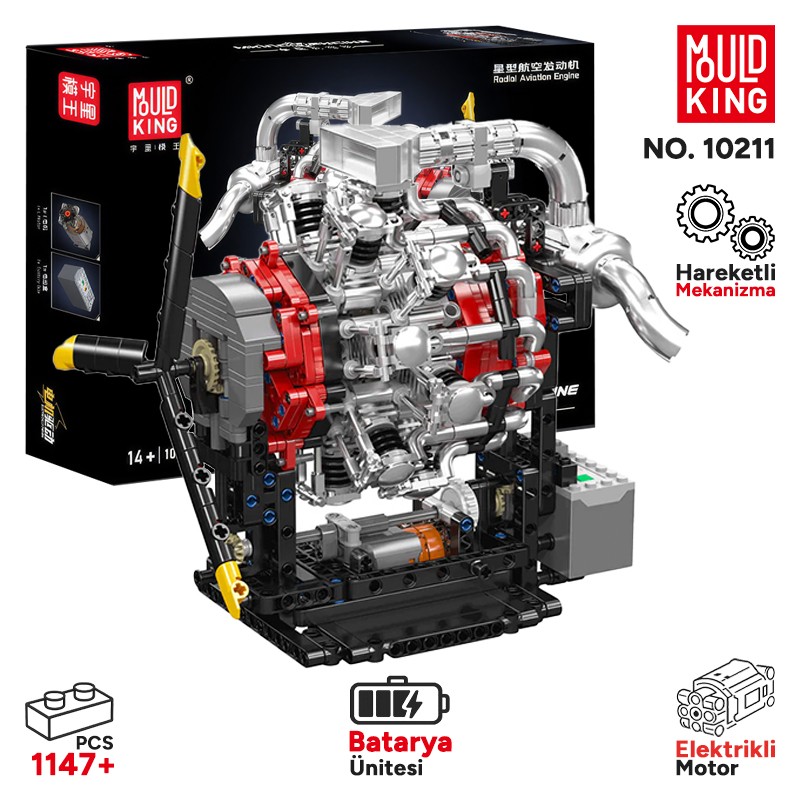 Mould King 10211 Yaratıcı Yapı Blok Seti Building Blocks